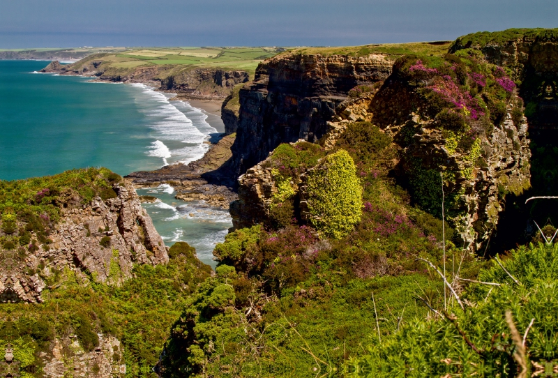 Küstenlandschaft bei Broad Haven   Wales/England