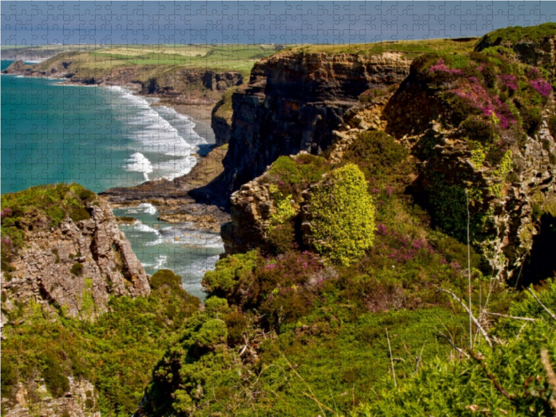 Küstenlandschaft bei Broad Haven   Wales/England