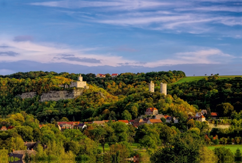 Burg Saaleck und Rudelsburg