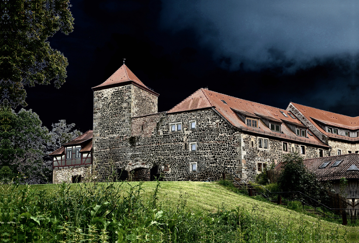 Höhenburg Fürsteneck in der Rhön/Hessen