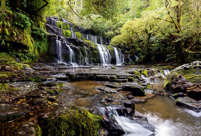 Purakaunui Falls - Neuseeland