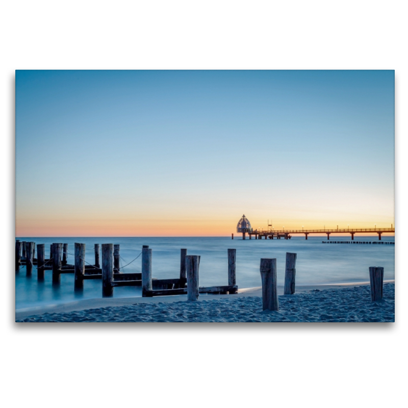 Seebrücke Zingst im Morgenlicht