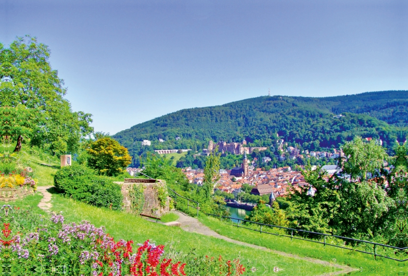 Ein Motiv aus dem Kalender Heidelberg - Heiligenberg und Philosophenweg