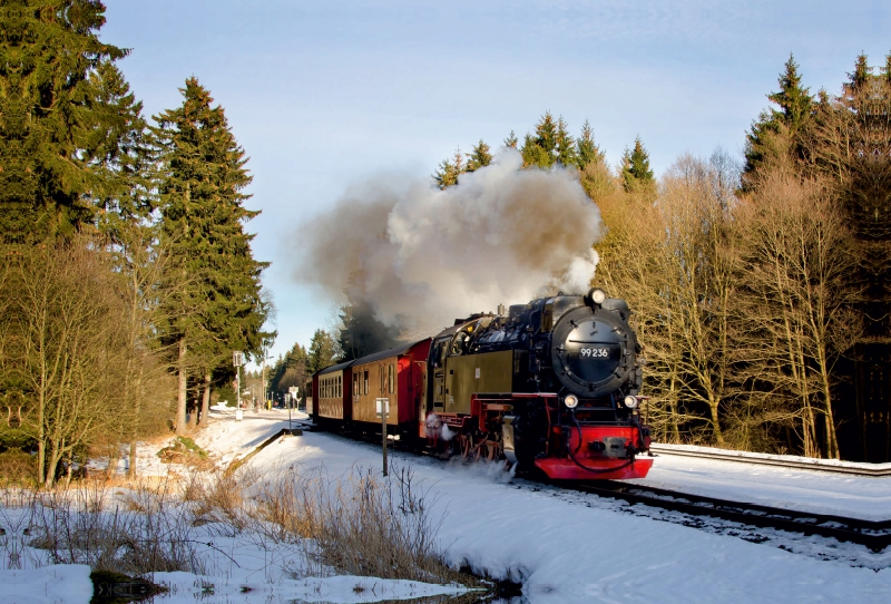 Brockenbahn bei Drei Annen Hohne