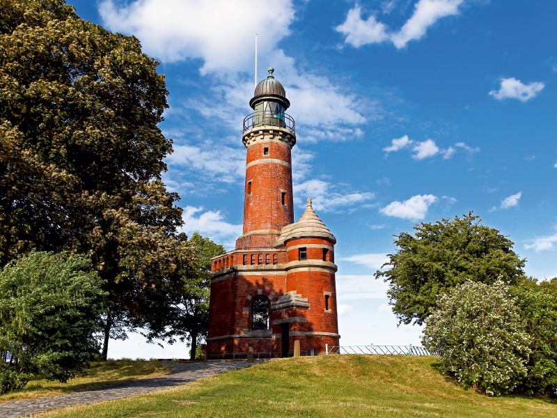 Der Leuchtturm in Kiel-Holtenau