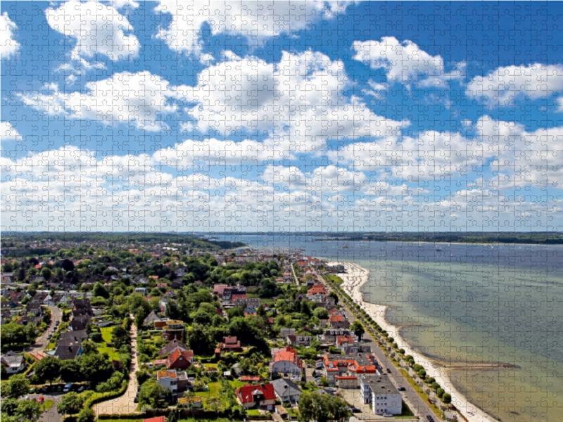 Malerisches Laboe an der Ostsee