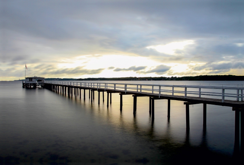 Sonnenaufgang vor Kiel