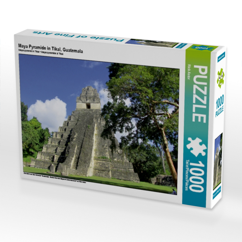 Maya Pyramide in Tikal, Guatemala