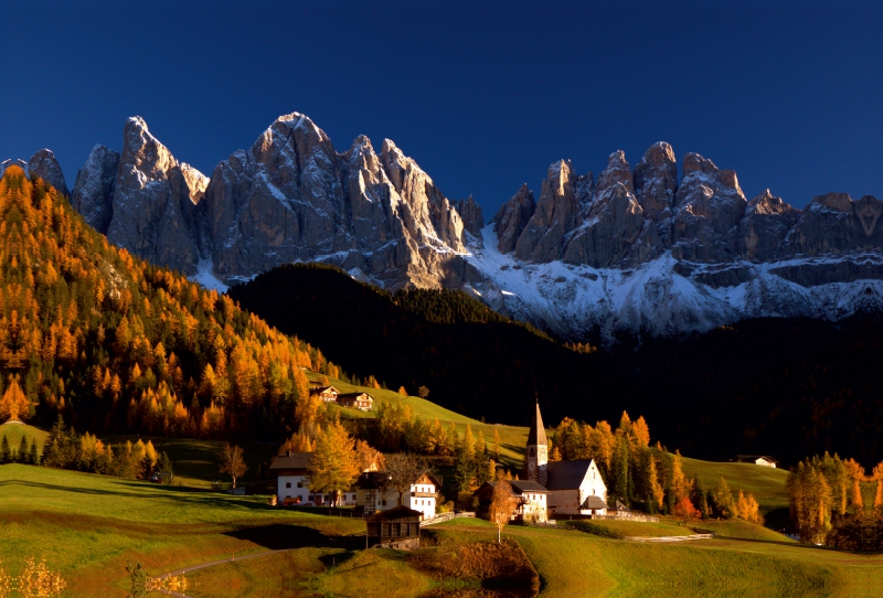 St. Magdalena mit Geislerspitzen