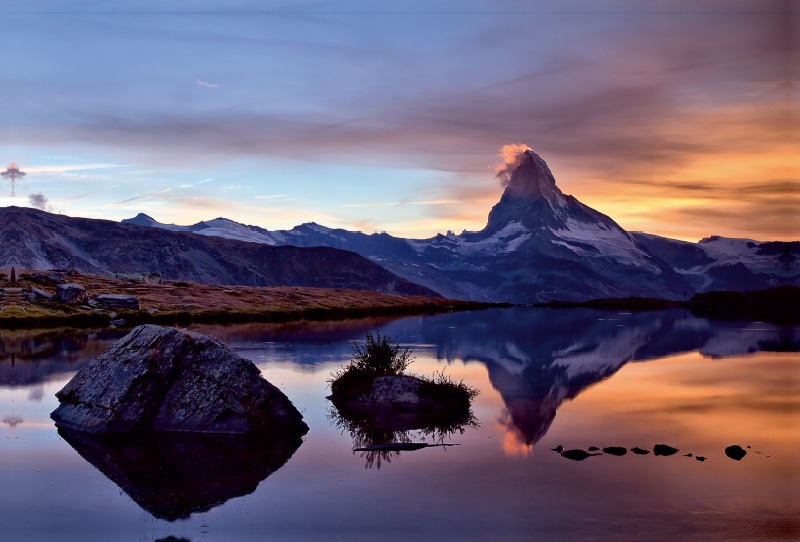 Stellisee mit Matterhorn