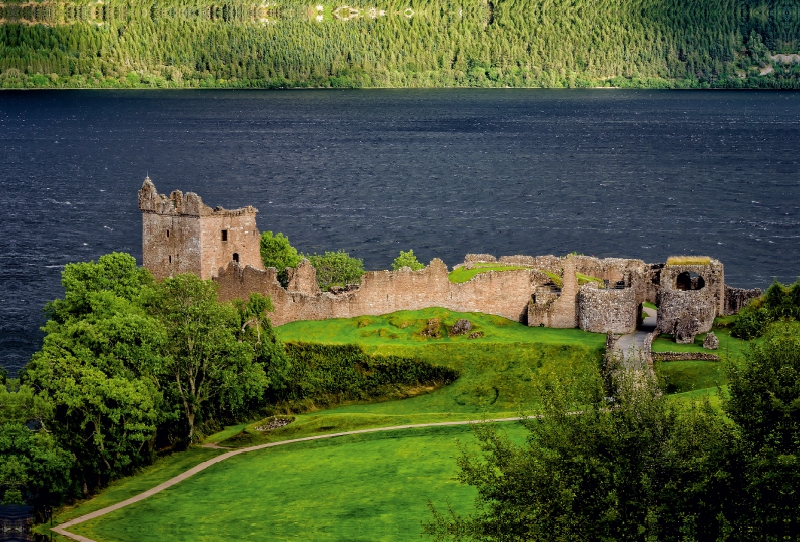 Urquhart Castle am Loch Ness