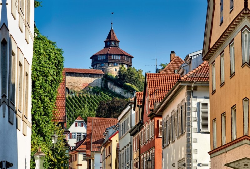 Der dicke Turm der Esslingen Burg