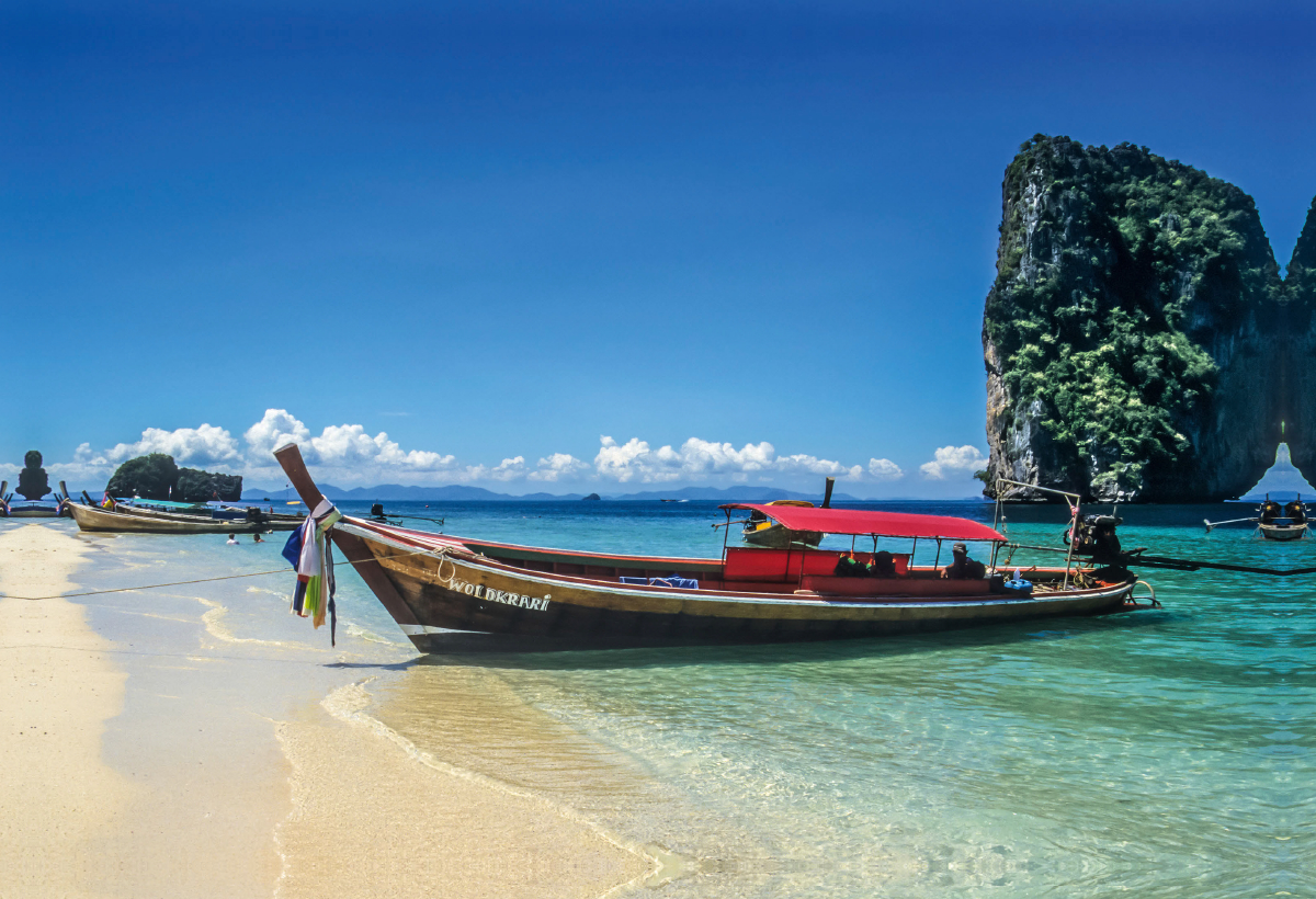 Strand auf Poda Island bei Krabi