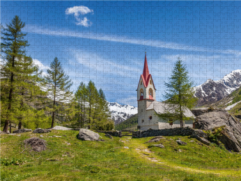 Heilig Geist Kirche in Kasern, Hinteres Ahrntal