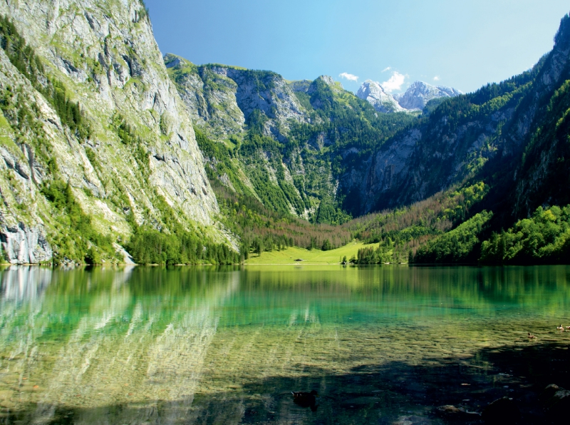 Obersee mit den Teufelshörnern