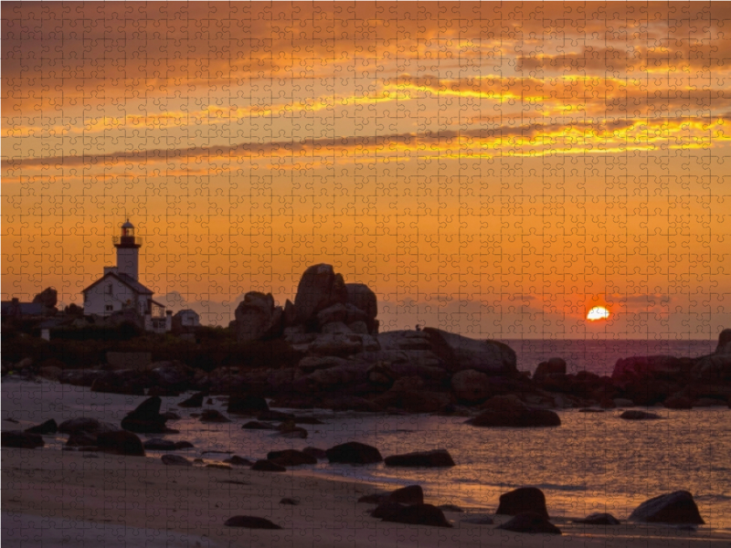 Sonnenuntergang in Brignogan-Plage