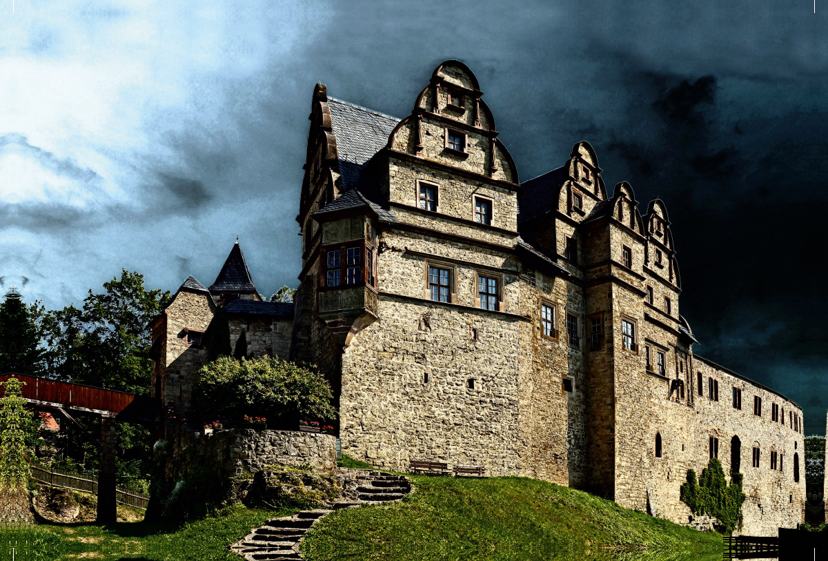 Renaissanceschloss Kranichfeld der Fürsten Reuß in Thüringen