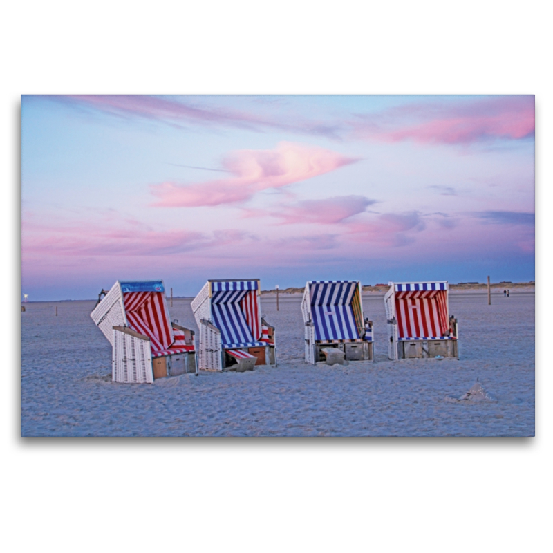 Abendstimmung am Strand von St. Peter-Ording