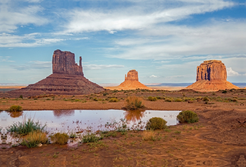 Monument Valley - Nach dem Regen