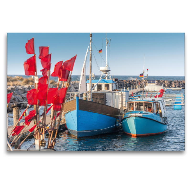 Fischerboote im Hafen von Kühlungsborn an der Ostsee