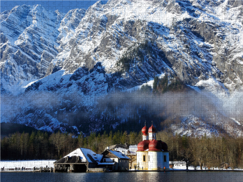 St. Bartholomä im Winterkleid