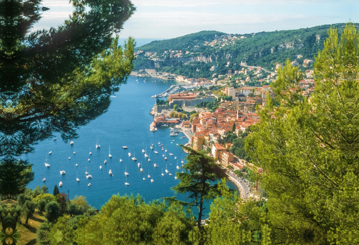 Mittelmeerküste bei Villefranche-sur-Mer