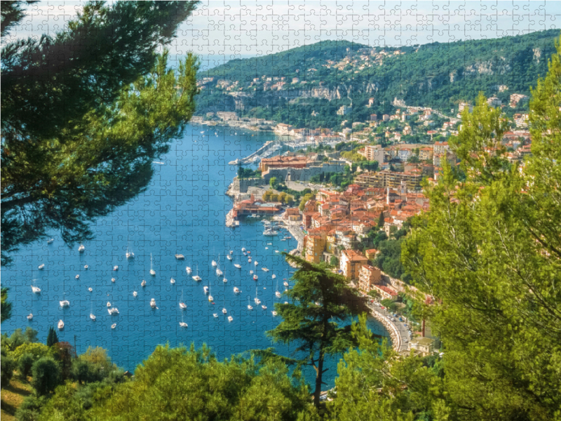 Mittelmeerküste bei Villefranche-sur-Mer