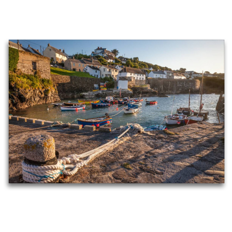 Fischerdorf Coverack in Cornwall, Südengland