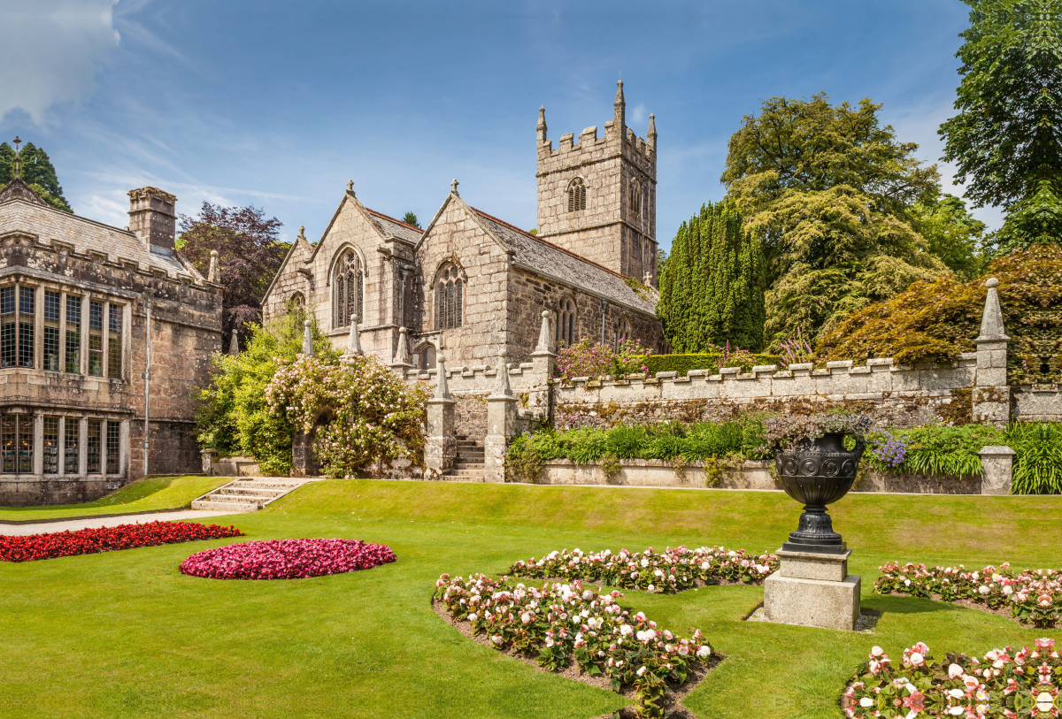 Lanhydrock House in Cornwall, Südengland