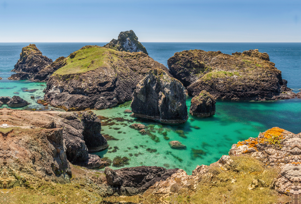 Kynance Cove in Cornwall, Südengland