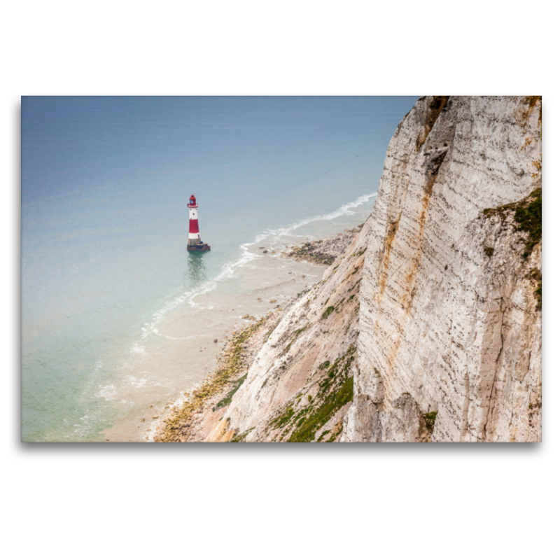 Beachy Head Leuchtturm bei Eastbourne in East Sussex, England