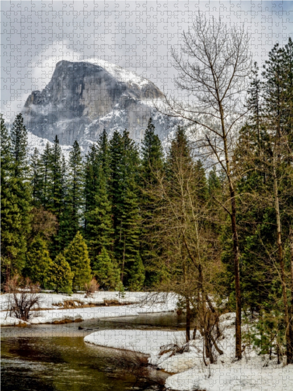 Es ist Winter im Yosemite Valley