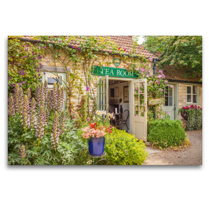 Tea Room in Lacock in Wiltshire, England