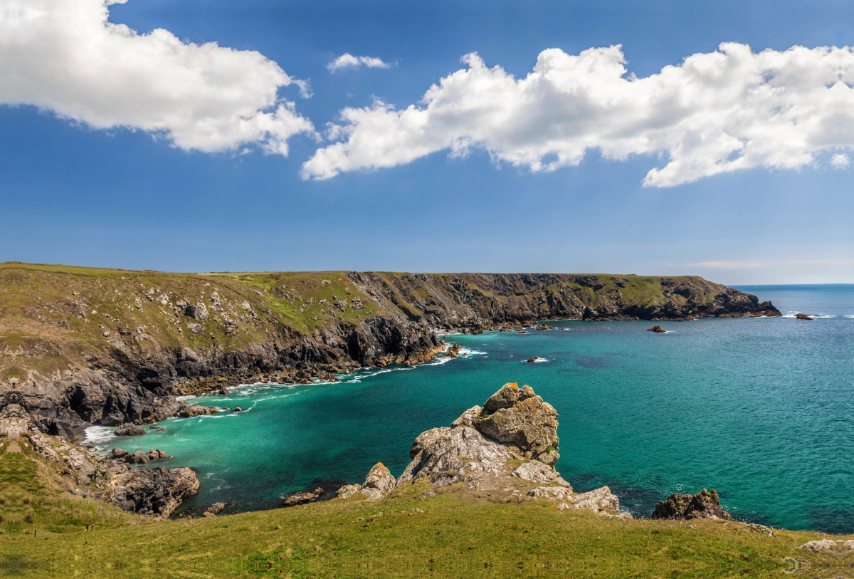 Predannack Head beim Lizard Point in Cornwall, England