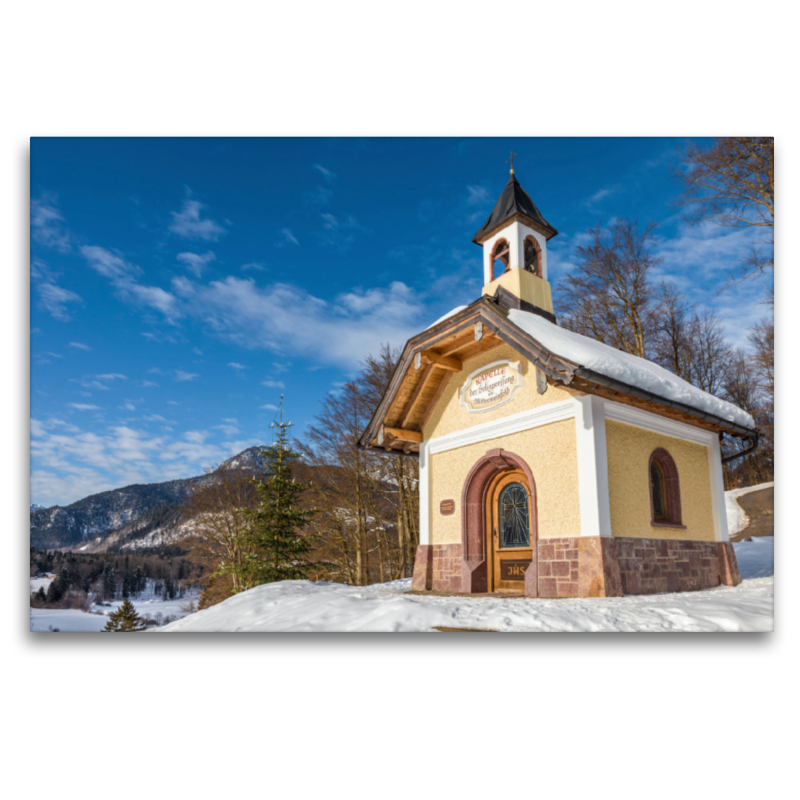 Kapelle 'Am Lockstein' oberhalb von Berchtesgaden in Oberbayern