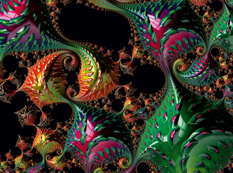 Funny Chameleon Fractals