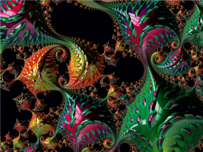 Funny Chameleon Fractals