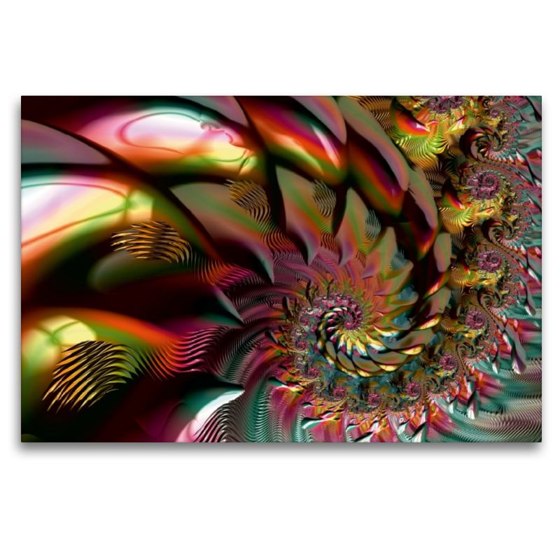 Dazzling Rainbow Spiral