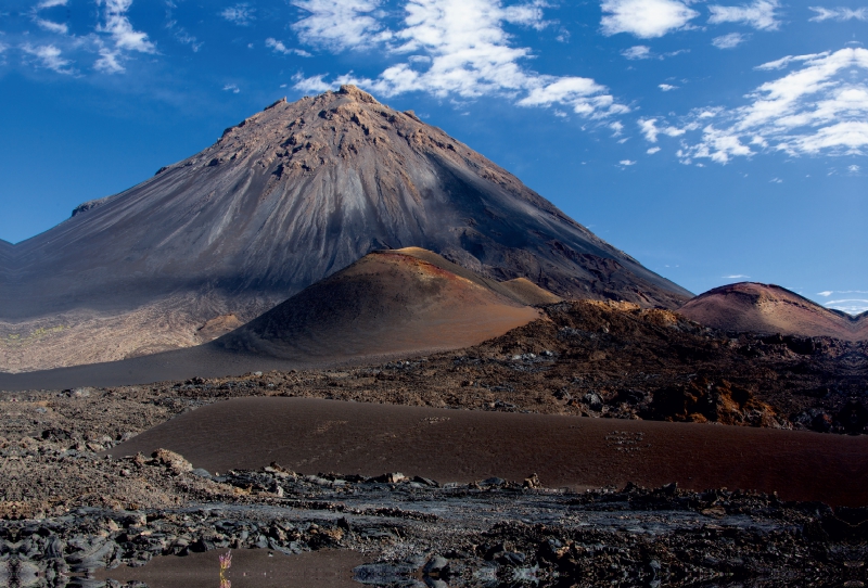 Feuerberg auf Cabo Verde