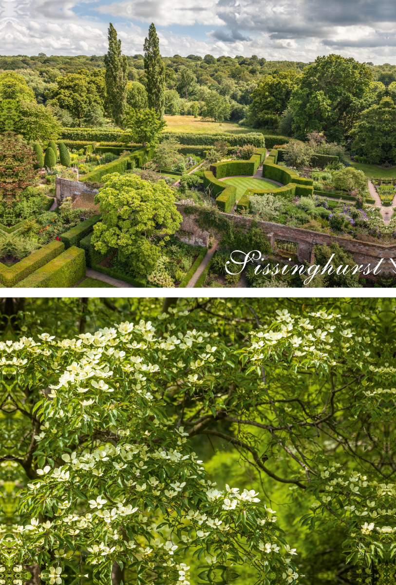 Sissinghurst Castle Garden in Kent, Südengland