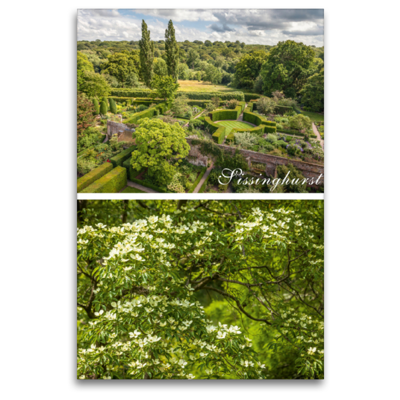 Sissinghurst Castle Garden in Kent, Südengland