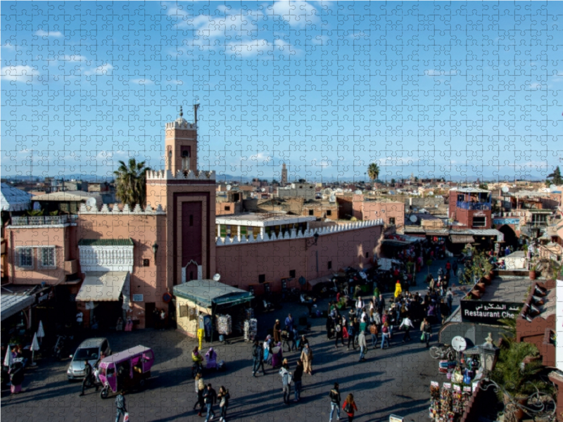 Djemaa el-Fna-Platz, Marrakesch