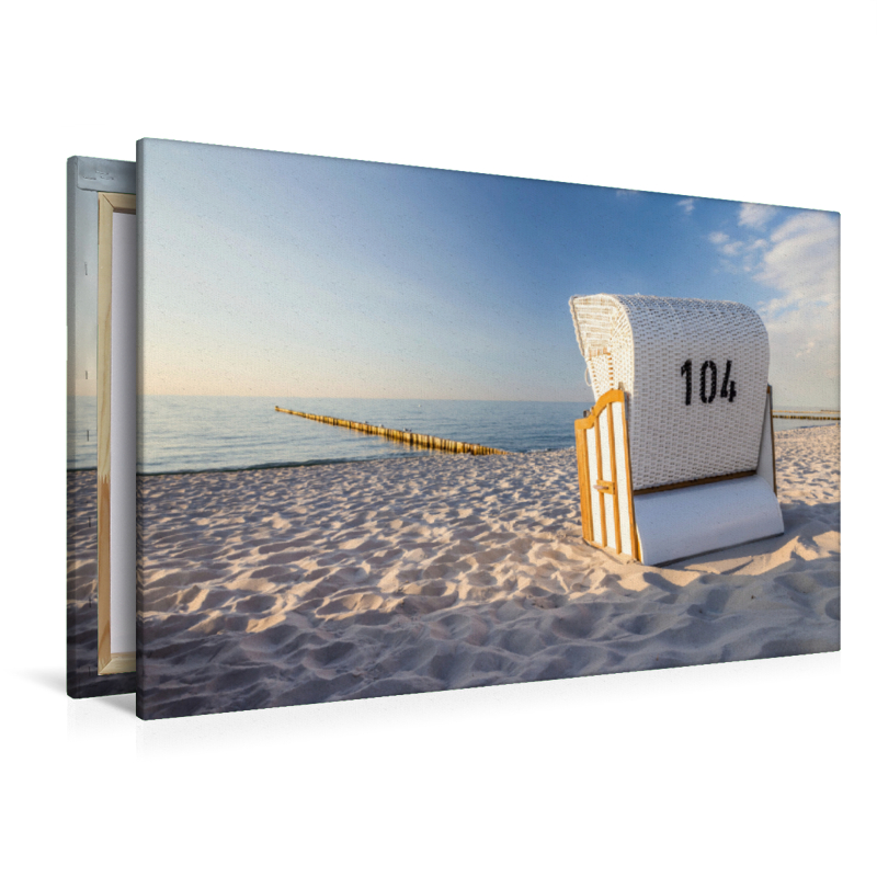 Strandkorb mit Meerblick in Zingst (Mecklenburg-Vorpommern)