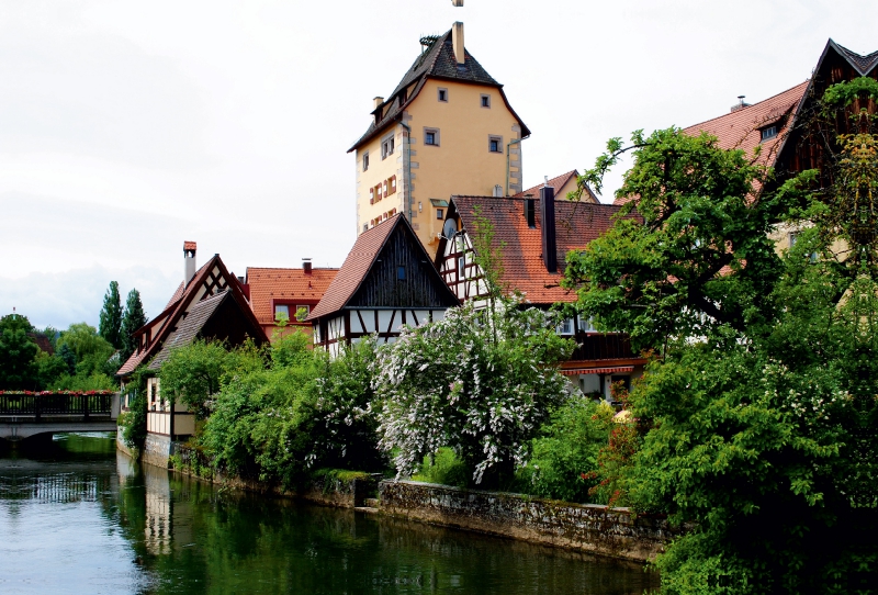 Wassertor an der Pegnitz in Hersbruck