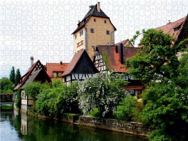 Wassertor an der Pegnitz in Hersbruck