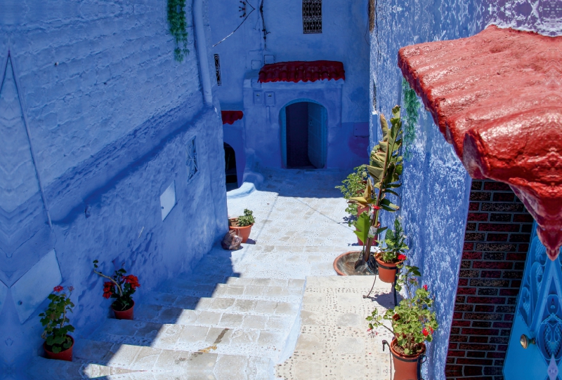 Unterwegs in Chefchaouen