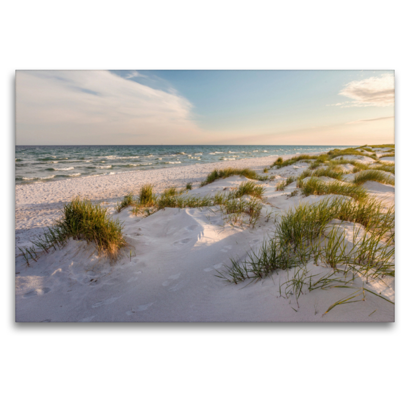 Weißer Sandstrand von Dueodde auf Bornholm