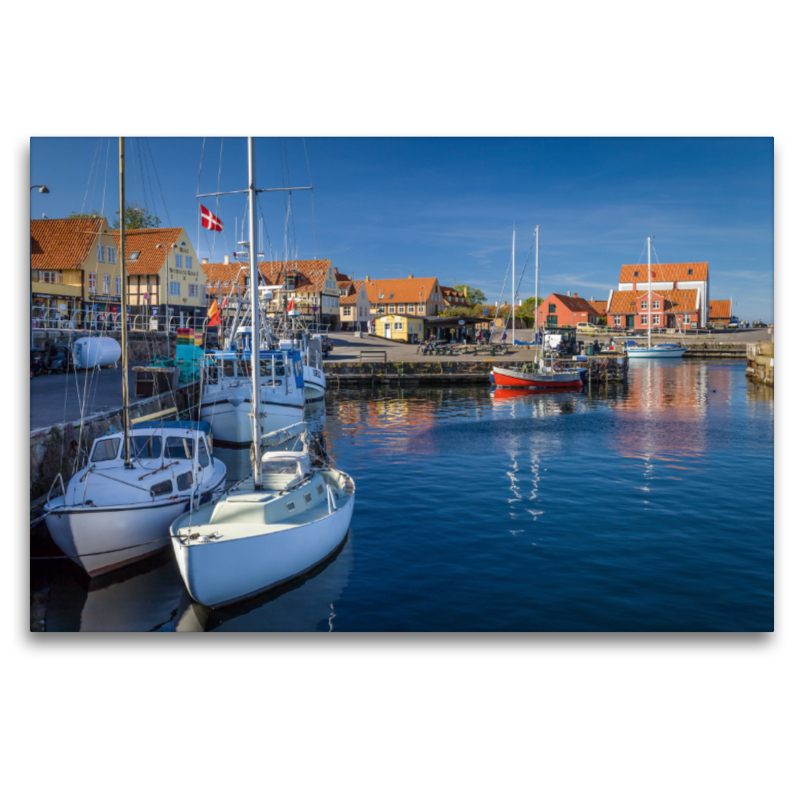 Hafen von Svaneke auf Bornholm