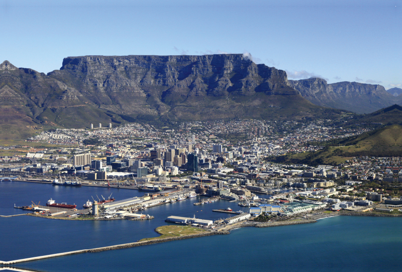 Kapstadt mit Tafelberg