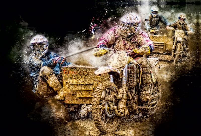 Seitenwagen Motocross